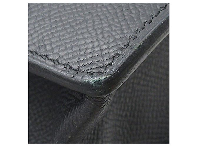 Borsa a documenti 27 in Swift nero Hermès - vista 14