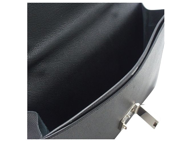 Borsa a documenti 27 in Swift nero Hermès - vista 4