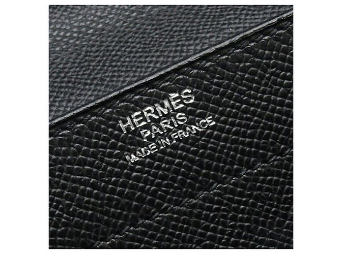 Borsa a documenti 27 in Swift nero Hermès - vista 5
