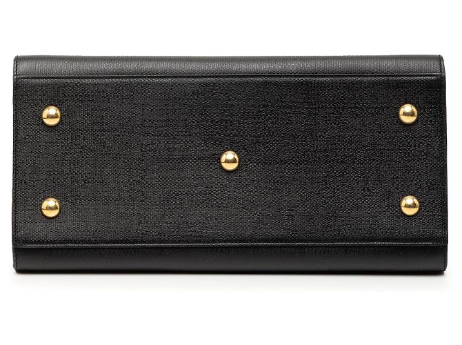 Bolso cabas Chyc pequeño de cuero texturizado negro de Saint Laurent - vista 3