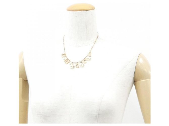 Gucci Klar- und Goldkette Weiß Golden - Ansicht 6