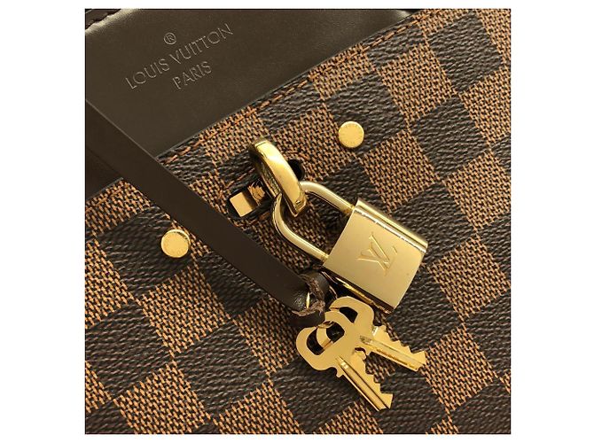 Borsa Damier Rivoli Louis Vuitton Marrone - vista 4