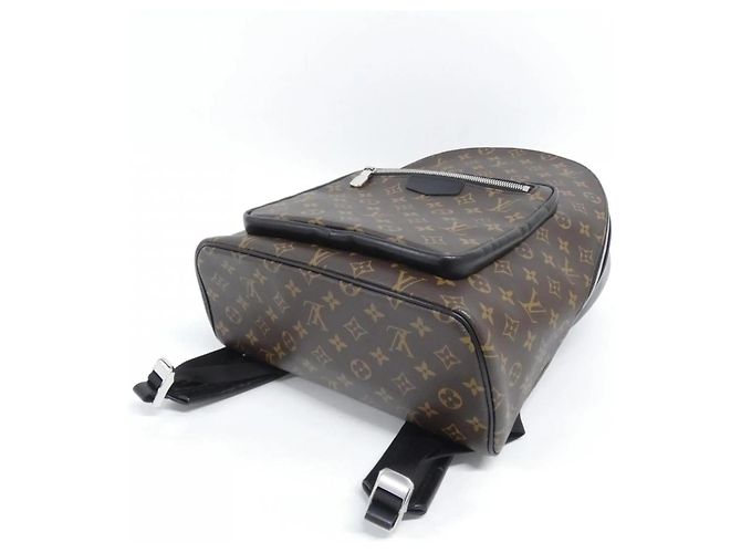 Louis Vuitton Monogram Macassar Josh Backpack Brown - view 3
