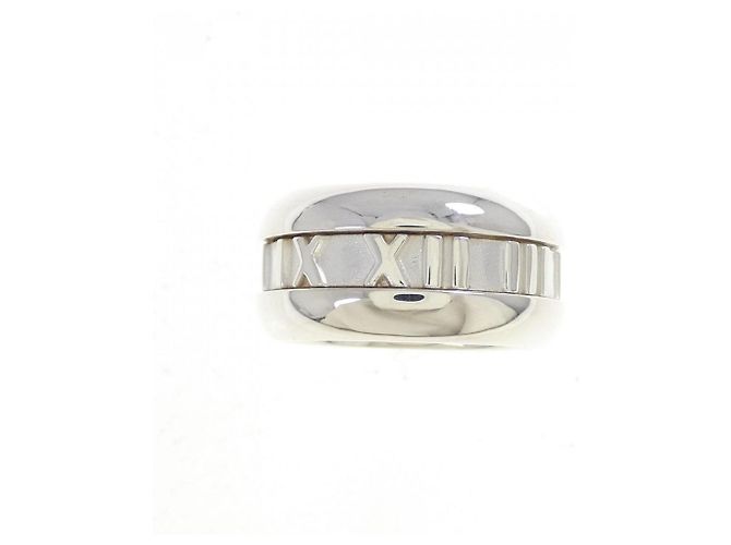 Tiffany & Co Anello Tiffany Atlas Argento - vista 2