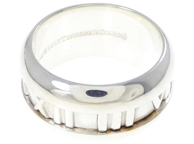 Tiffany & Co Anello Tiffany Atlas Argento - vista 3