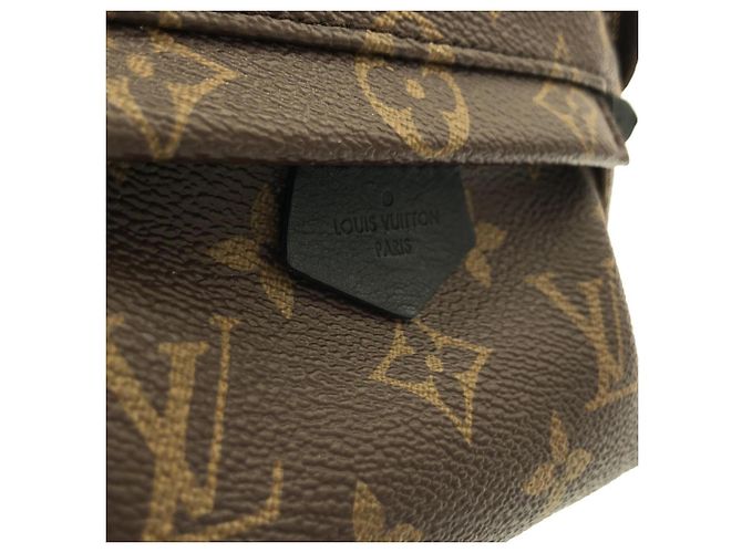 Zaino Mini Palm Springs Monogram Louis Vuitton Marrone - vista 4