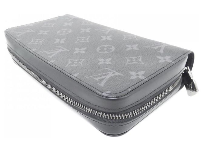 Louis Vuitton Monogram Eclipse Zippy XL Wallet Black - view 2