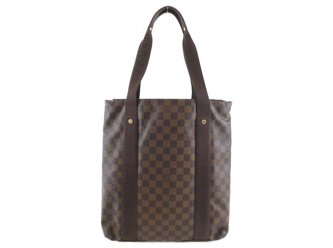 Borsa Louis Vuitton Damier Bobur Marrone - vista 2