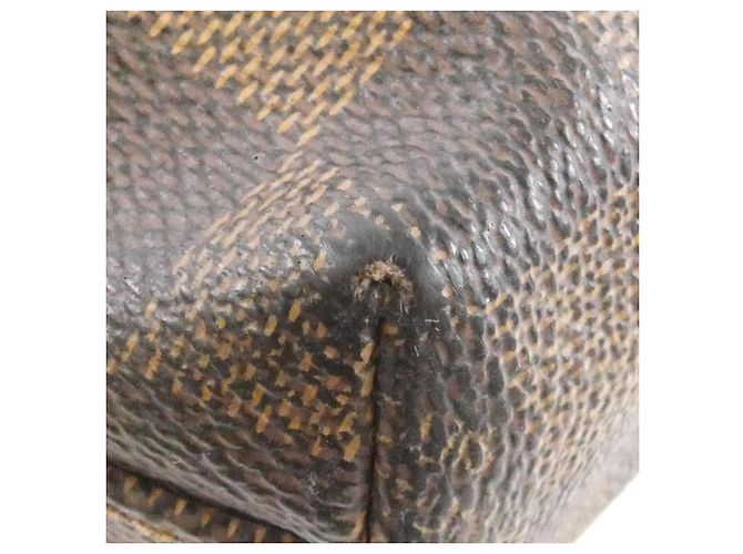 Borsa Louis Vuitton Damier Bobur Marrone - vista 4