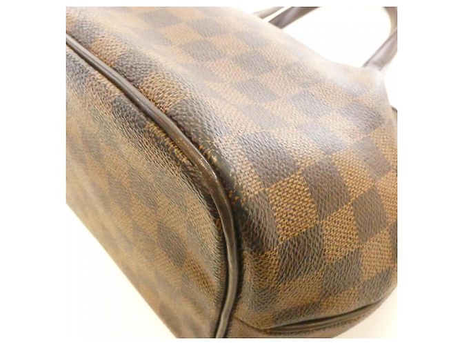 Borsa Louis Vuitton Damier Westminster PM Marrone - vista 3