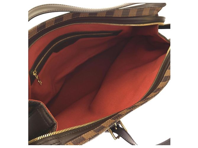 Borsa a Spalla Louis Vuitton Damier Chelsea N51119 Marrone - vista 5