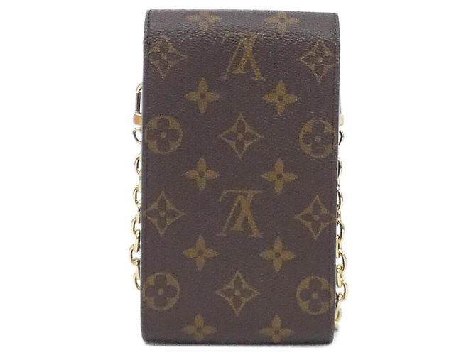 Pochette per Telefono Monogram Louis Vuitton Metis M13572 Marrone - vista 2