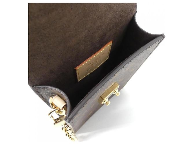 Pochette per Telefono Monogram Louis Vuitton Metis M13572 Marrone - vista 6
