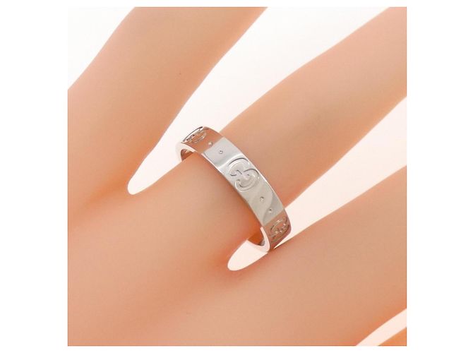 Gucci Icon Ring aus 18K Weißgold Golden - Ansicht 4