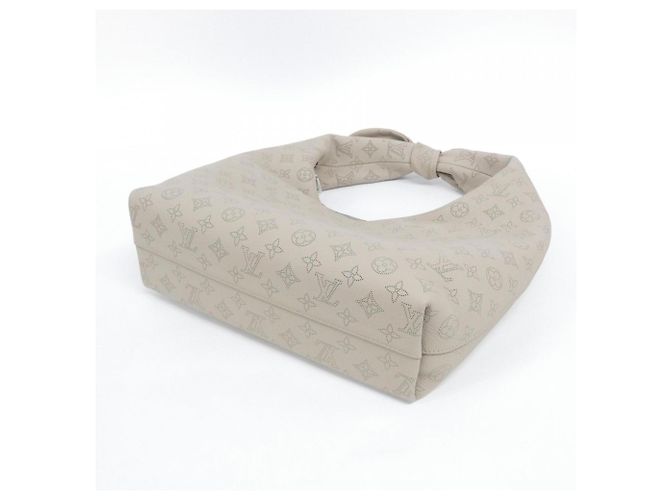 Louis Vuitton Mahina Why Not MM Schultertasche Beige - Ansicht 2