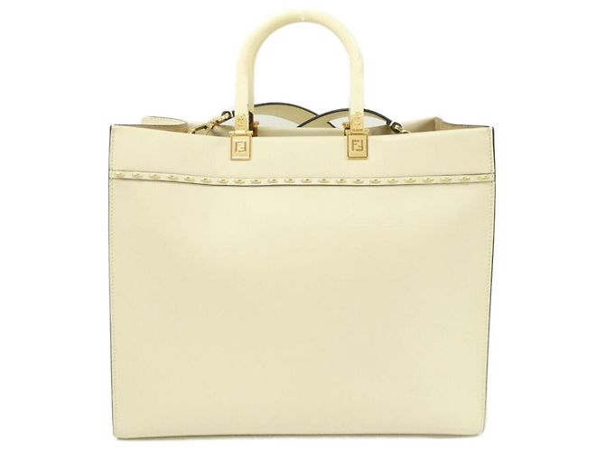 Borsa Fendi 8BH386 AHN3 Bianco - vista 2