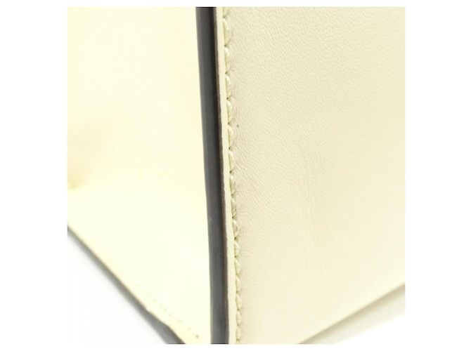 Borsa Fendi 8BH386 AHN3 Bianco - vista 7