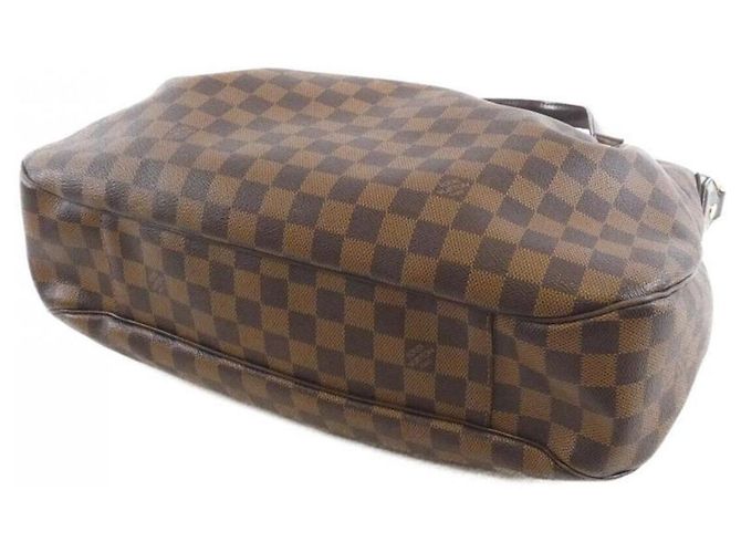 Evora Borsa Louis Vuitton Damier Évora MM Marrone - vista 3
