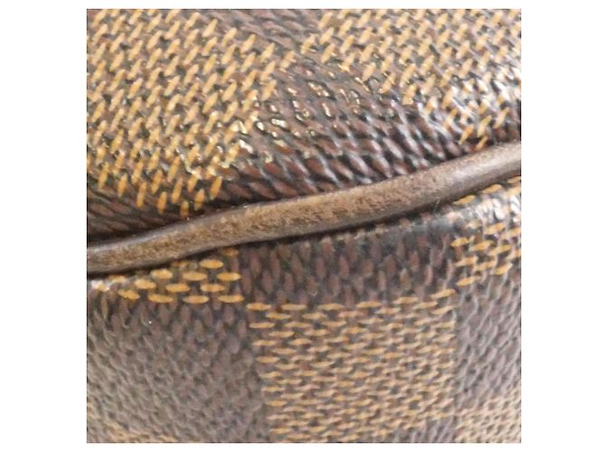 Evora Borsa Louis Vuitton Damier Évora MM Marrone - vista 4