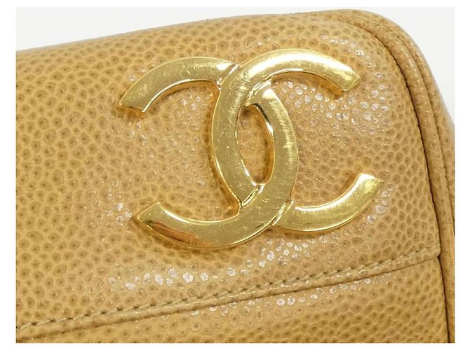Borsa a Spalla Chanel 03675 Beige - vista 3