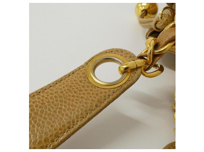 Borsa a Spalla Chanel 03675 Beige - vista 7