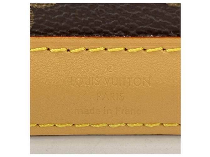 Borsa a mano Monogram Nano Alma M82717 Louis Vuitton Marrone - vista 5