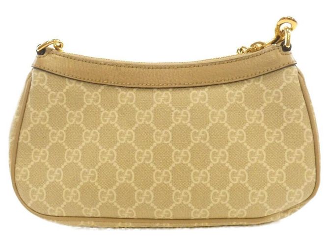 Borsa a Spalla Ophidia di Gucci Bianco Beige - vista 2