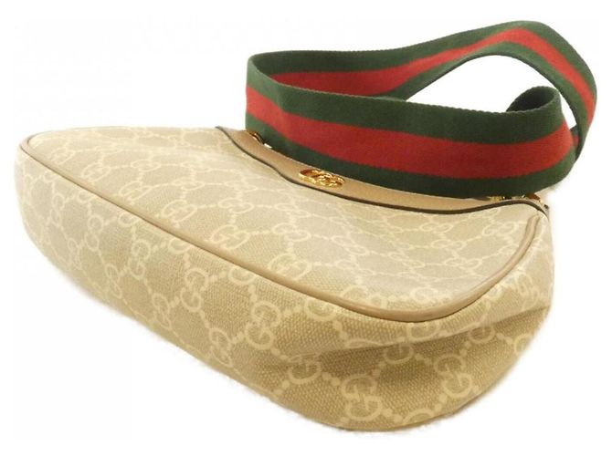 Borsa a Spalla Ophidia di Gucci Bianco Beige - vista 3