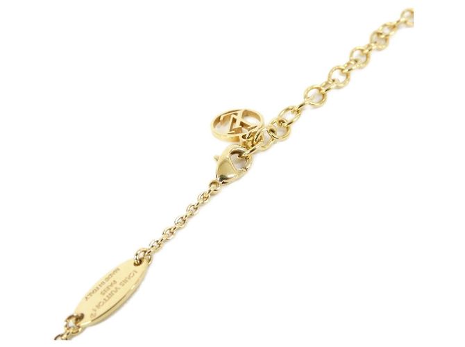 Collana Essenziale V Louis Vuitton D'oro - vista 3