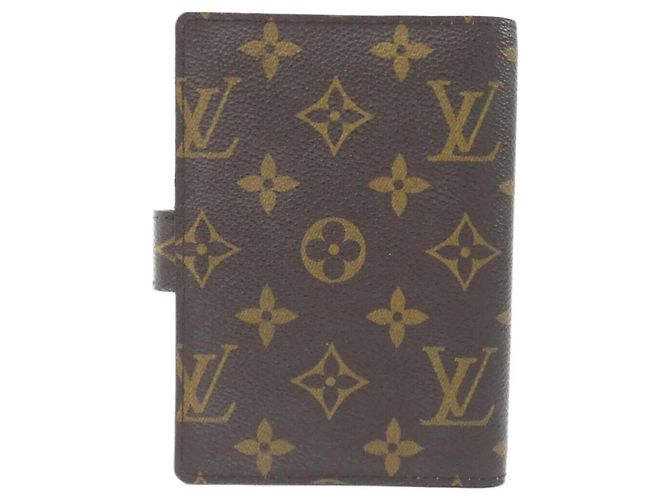 Organizer Agenda Koala PM Monogram Louis Vuitton R21013 Marrone Rosa Monogramma - vista 2