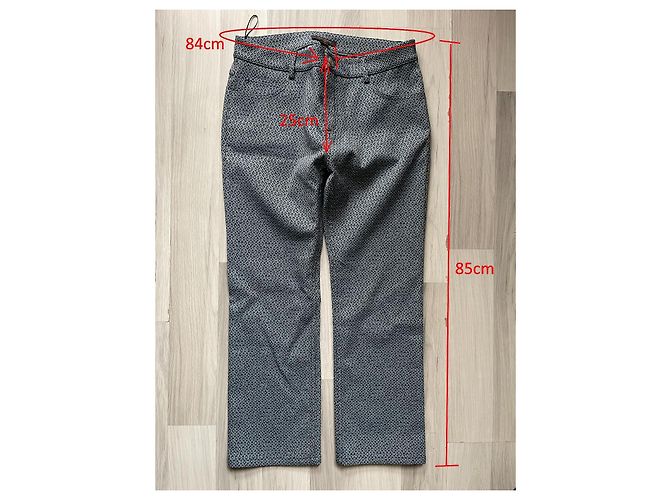 Louis Vuitton Hose mit Blumenmuster Mehrfarben - Ansicht 11