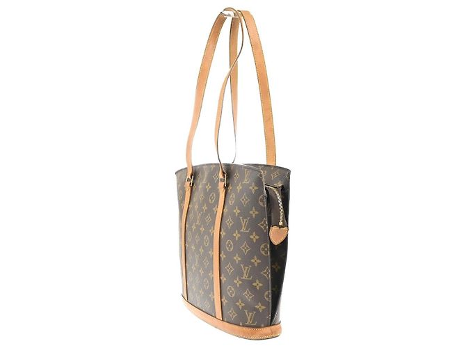 Borsa Babylone in Tela Monogram Louis Vuitton Marrone - vista 3