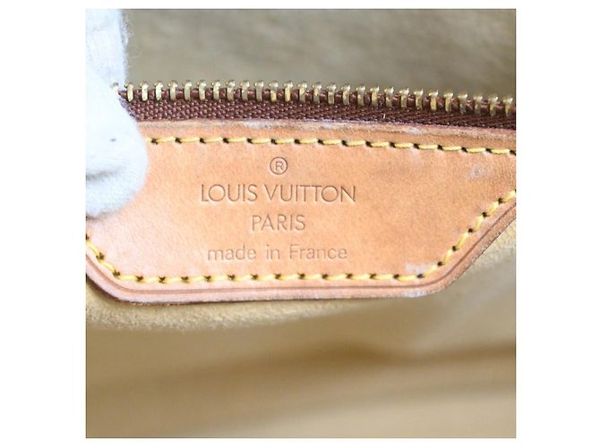 Borsa Babylone in Tela Monogram Louis Vuitton Marrone - vista 6