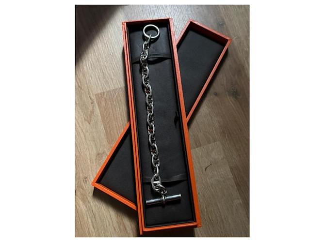 Bracciale a Catena d'Ancora Hermès Argento Silver hardware - vista 2