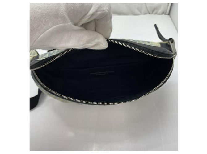 Borsa a corpo Yves Saint Laurent Bianco Blu - vista 4