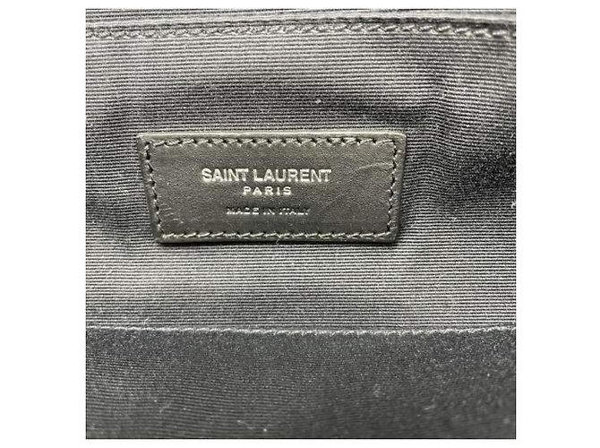Borsa a corpo Yves Saint Laurent Bianco Blu - vista 5