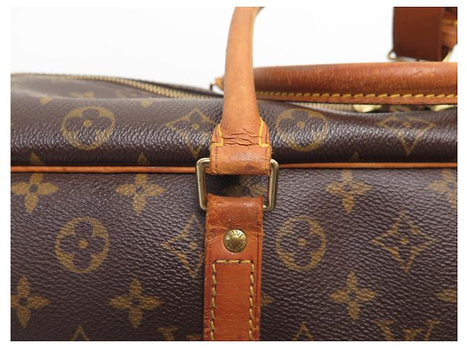 BORSA DA VIAGGIO VINTAGE LOUIS VUITTON SIRIUS 50 M41406 IN CANVAS MONOGRAMMA Marrone - vista 12