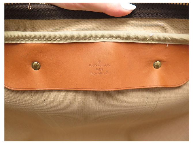 BORSA DA VIAGGIO VINTAGE LOUIS VUITTON SIRIUS 50 M41406 IN CANVAS MONOGRAMMA Marrone - vista 17