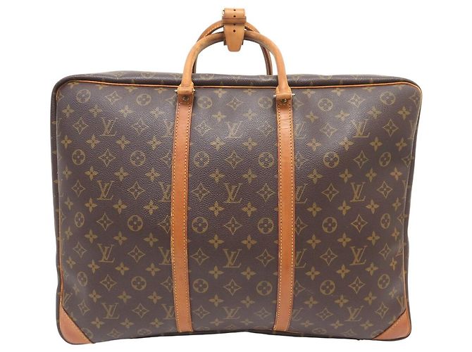 BORSA DA VIAGGIO VINTAGE LOUIS VUITTON SIRIUS 50 M41406 IN CANVAS MONOGRAMMA Marrone - vista 2