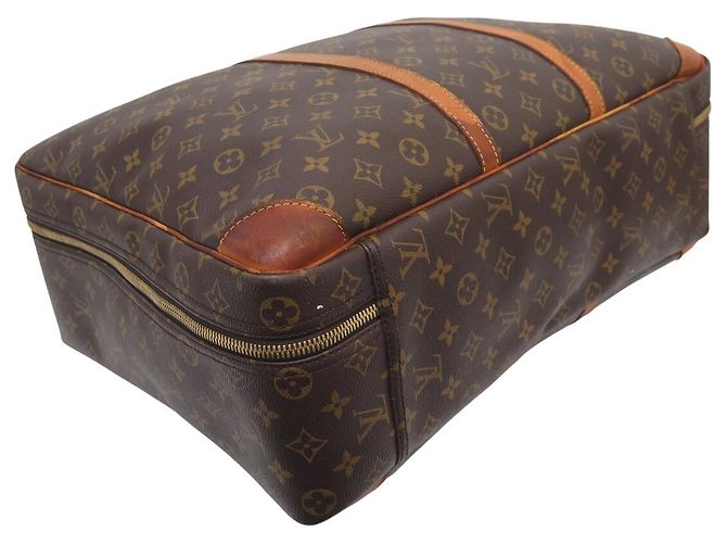 BORSA DA VIAGGIO VINTAGE LOUIS VUITTON SIRIUS 50 M41406 IN CANVAS MONOGRAMMA Marrone - vista 5