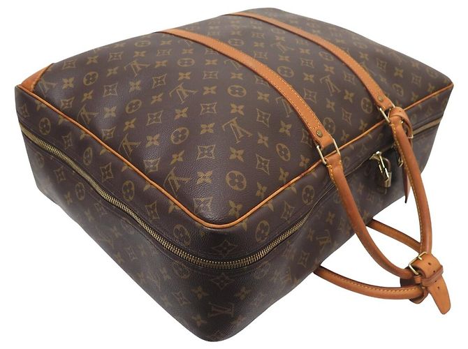 BORSA DA VIAGGIO VINTAGE LOUIS VUITTON SIRIUS 50 M41406 IN CANVAS MONOGRAMMA Marrone - vista 6