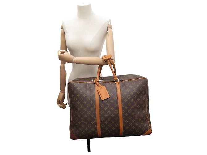 BORSA DA VIAGGIO VINTAGE LOUIS VUITTON SIRIUS 50 M41406 IN CANVAS MONOGRAMMA Marrone - vista 7