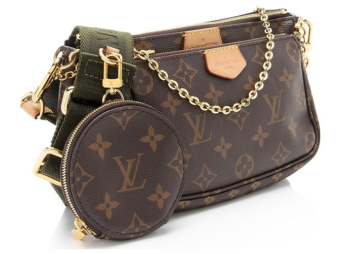 Multi Pochette Multi-Pochette Accessoires aus Monogramm-Canvas von Louis Vuitton Braun - Ansicht 2