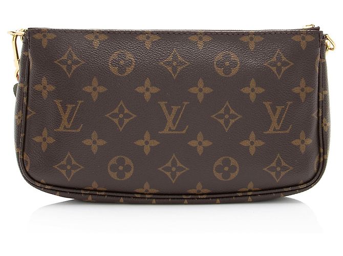 Multi Pochette Multi-Pochette Accessoires aus Monogramm-Canvas von Louis Vuitton Braun - Ansicht 3