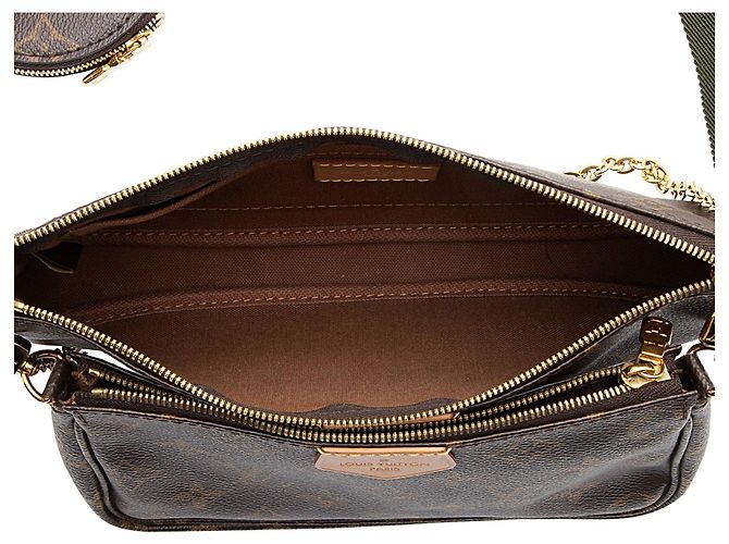 Multi Pochette Multi-Pochette Accessoires aus Monogramm-Canvas von Louis Vuitton Braun - Ansicht 7