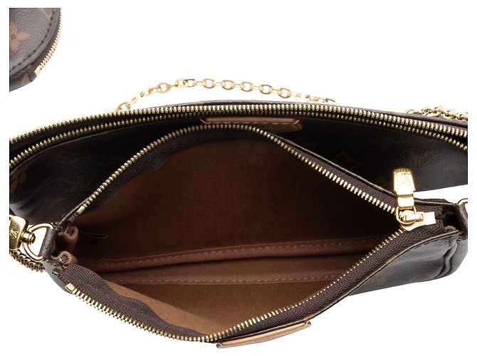 Multi Pochette Multi-Pochette Accessoires aus Monogramm-Canvas von Louis Vuitton Braun - Ansicht 8