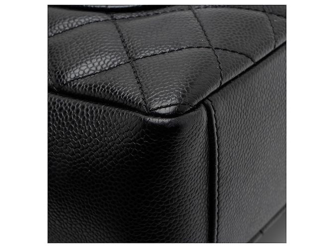 Gabrielle Borsa da shopping piccola in pelle caviar Chanel Nero - vista 10