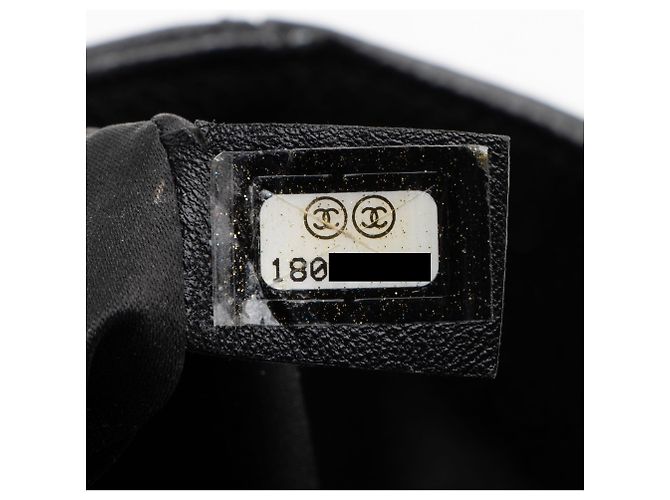 Gabrielle Borsa da shopping piccola in pelle caviar Chanel Nero - vista 6