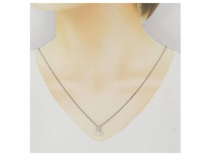 Autre Marque Collana in Diamante PT900 PT850 Argento - vista 6