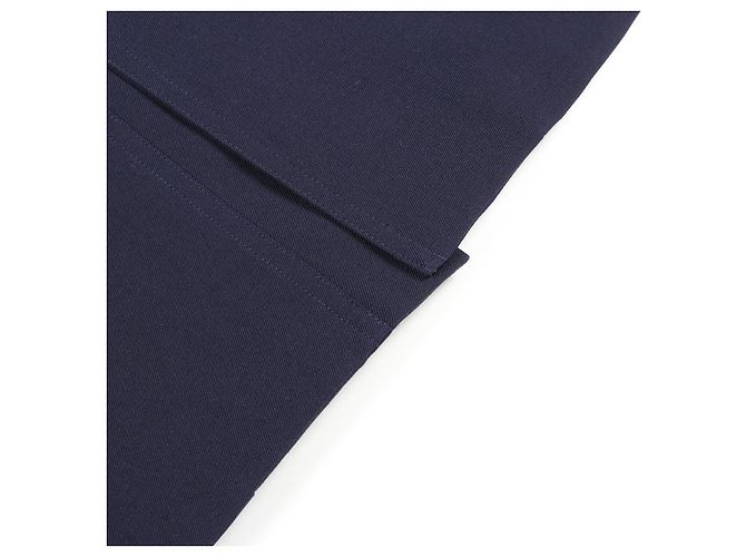 Falda de lana Hermès Azul Azul marino - vista 8